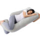 U Shaped Cooling Fabric Pregnancy Pillow