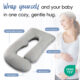 U Shaped Cooling Fabric Pregnancy Pillow - Image 2