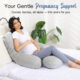 U Shaped Cooling Fabric Pregnancy Pillow - Image 6